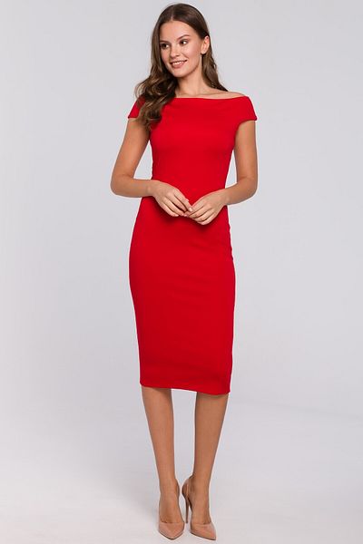 Makover Rochie midi tricotată