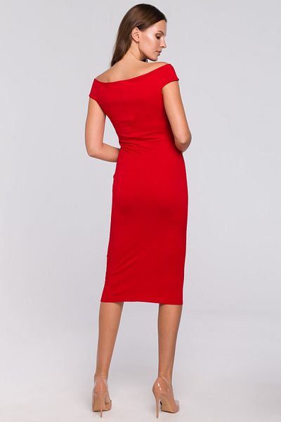 Makover Rochie midi tricotată