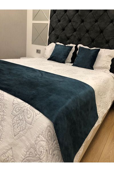 Becenhouse Green Camel Cover - Runner numit Breakdown în interiorul hotelurilor și casei confortabile