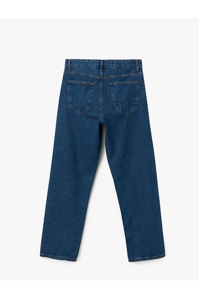 Koton Τζιν παντελόνι Straight Fit Straight Leg Pocket - Straight Fit Jeans