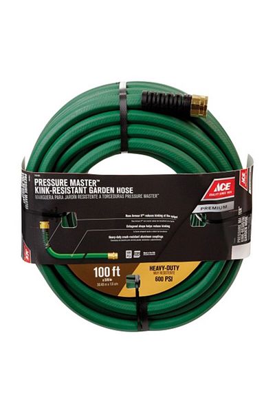 ACE Pressure Master Kink Resistant Heavy Duty Garden Hose 5/8inch x 100ft