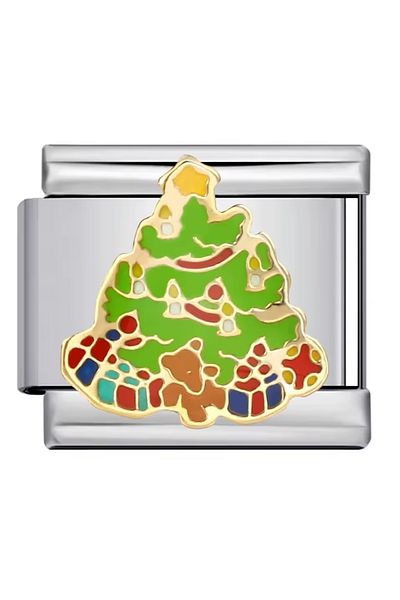 SiestaAccessories Christmas Themed Italian Bracelet Charm