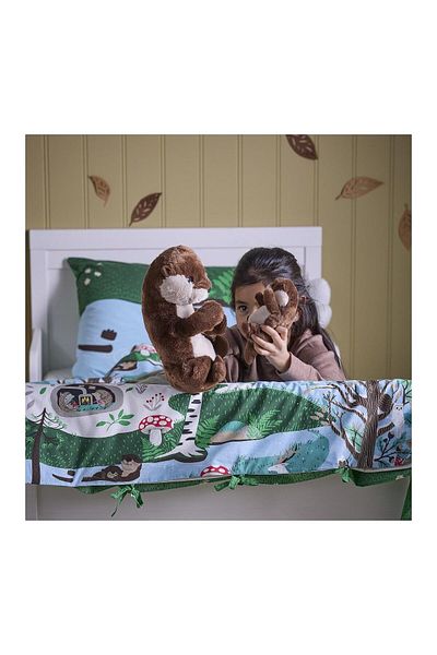 IKEA Skogsduva Soft Toy 45 cm Set of 2 Otter with Puppy 90576899