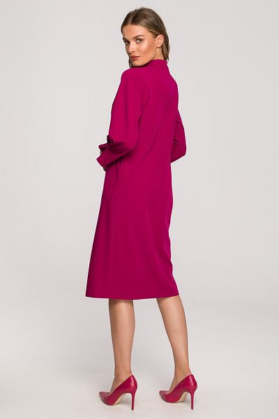 Stylove A midi dress with a collar
