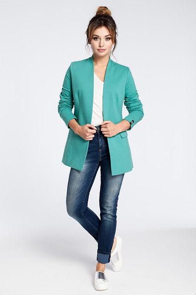 BEWEAR Unbuttoned knitted blazer