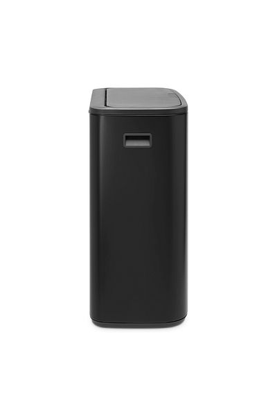 Brabantia Bo Touch Bin 60 litre, Plastic Bucket,Matt Black