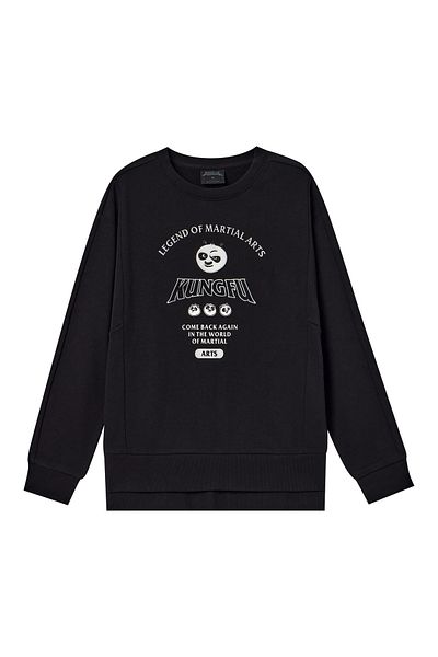 Giordano Women's Kung Fu Panda Series Sweatshirt