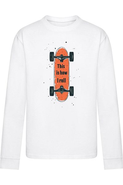 Merchcode Kids I Roll -  Longsleeve