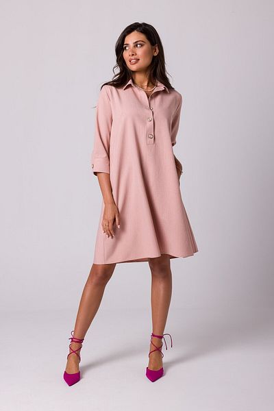 BEWEAR A-line dress with a collar