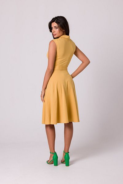 BEWEAR Cotton dress with a flared bottom