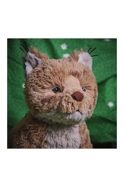 IKEA Skogsduva Soft Toy Brown 63 cm Lynx 60578668