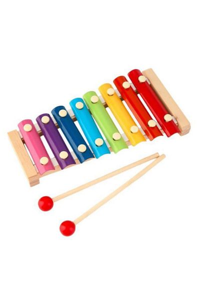 Zuzu Boxed Wooden Xylophone with Tangram Gift