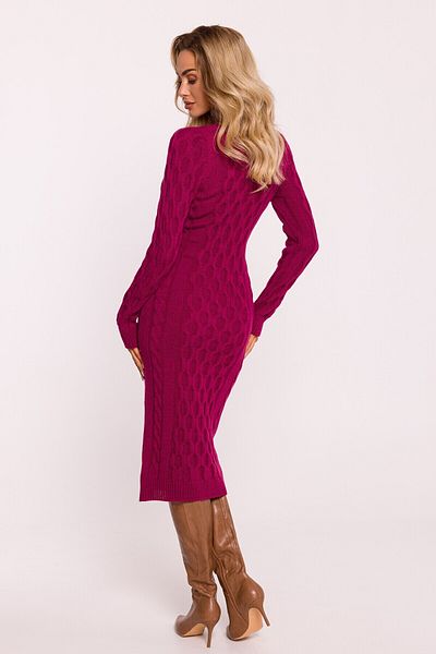 Made of Emotion Sweater dress with a V-neck