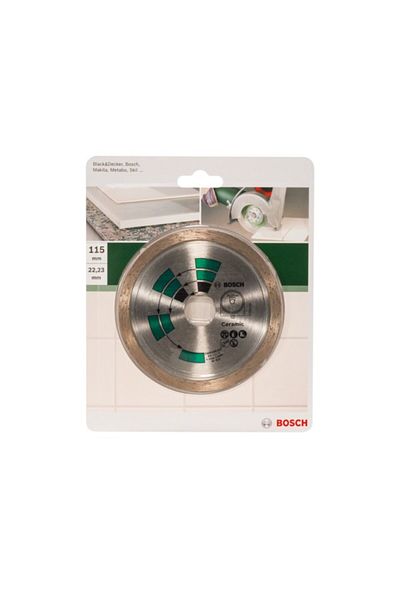 Bosch High-Speed Wear-Resistant Precisely Engineered Diamond Cutting Disc 115mm