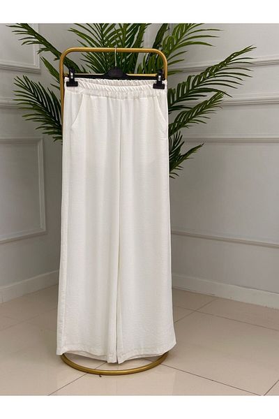 VALENS BOUTİQUE Women's Clothing Elastic Waist Ayrobin Trousers