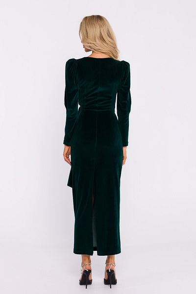Made of Emotion Velour evening maxi dress