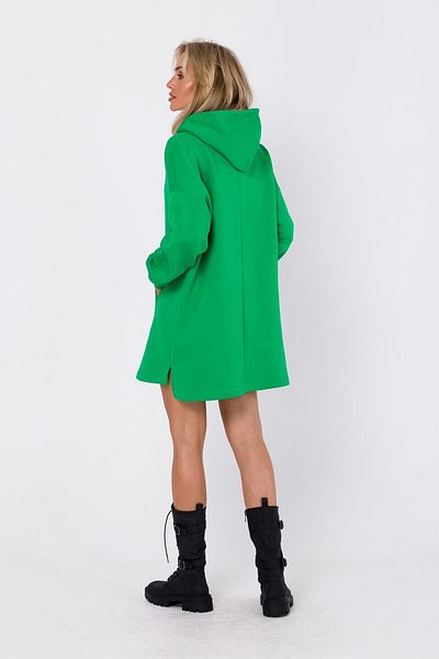 Made of Emotion Dress with a hood and a kangaroo pocket