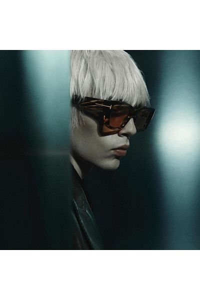 Tom Ford نظارات شمسية للجنسين من تومفورد Ilias Tf1154 52e 50-22، إطار مربع من خلات البني
