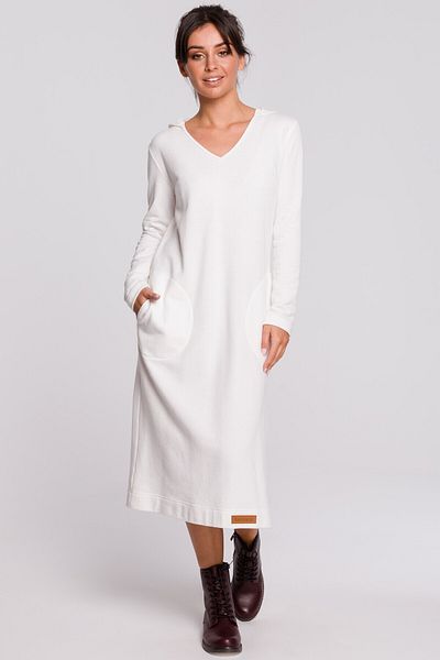 BEWEAR Maxi dress with a hood