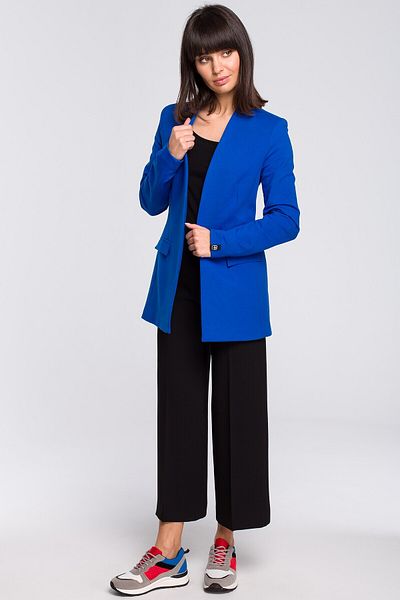 BEWEAR Blazer cu cravată în față fără închidere