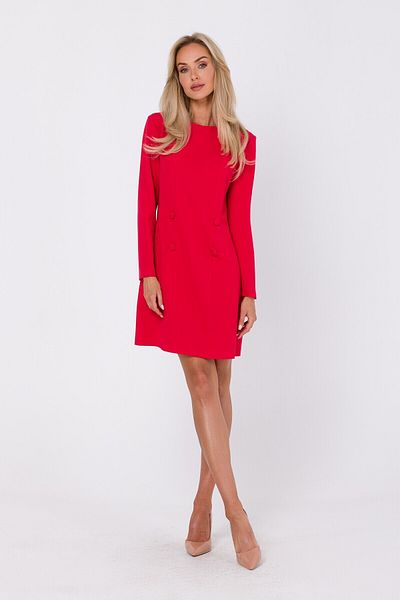 Made of Emotion A-line dress with decorative buttons