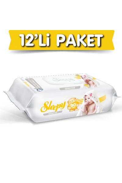 Sleepy Pack of 12 Wet Knitting Stiffening Relieving Wipes