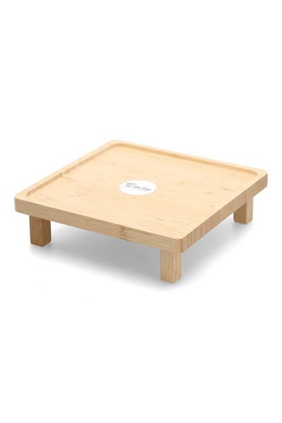 Bien Servi High Quality Square Shaped Bamboo Sushi Tray