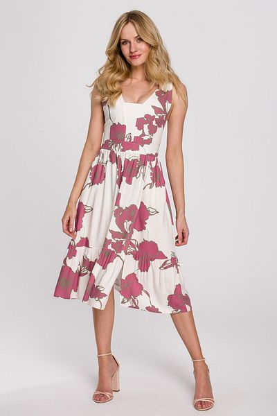 Makover Rochie midi fără mâneci