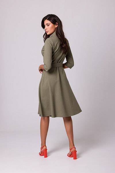 BEWEAR Rochie înfășurată cu guler
