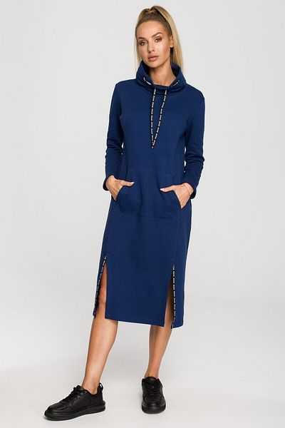 Made of Emotion Rochie hanorac midi cu decolteu