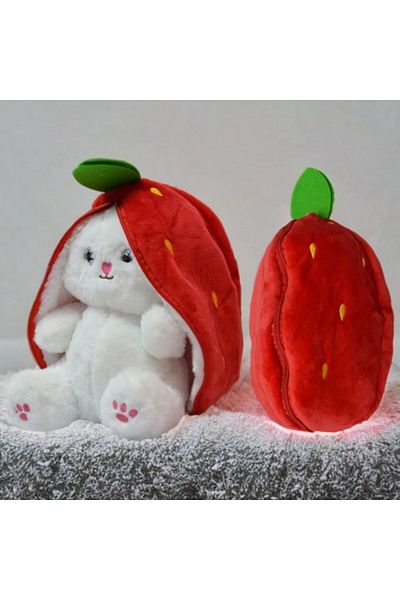 Dolly Strawberry Rabbit Sweetheart Special Design Large Size(Outdoor 80cm Off Door 40cm.)