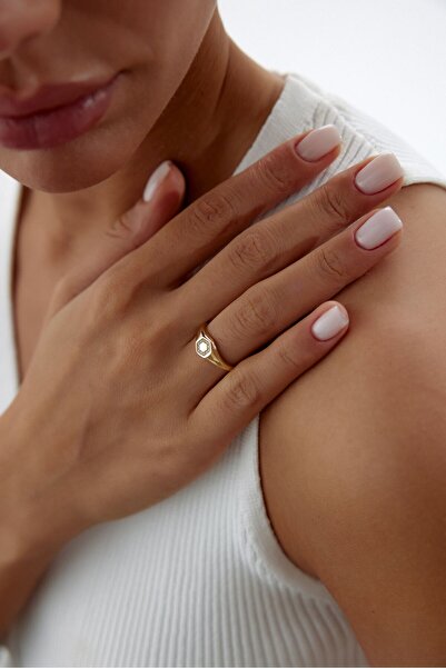 ADOR ALTIN TAŞLI HEXA RİNG