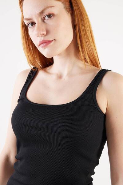 Addax Kalın Askılı Basic Atlet A13404-j5