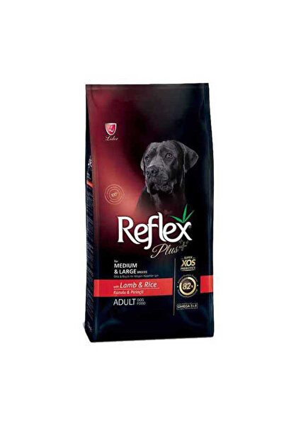 Reflex Plus Kuzu Etli Büyük Irk Yetişkin Köpek Maması 3 Kg