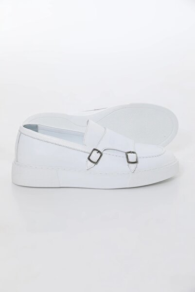 Faruk balkanas Vayne Модель Подвійна застібка Деталізовані шкіряні повсякденні туфлі