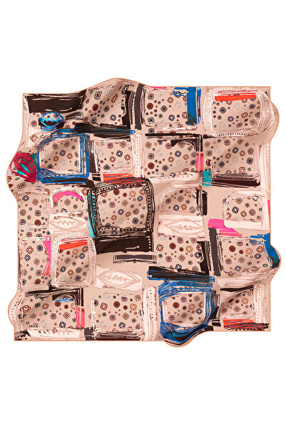 Aker 90X90 İpek Krep Saten