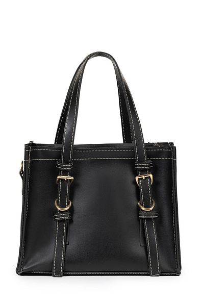 macharel jeans Geantă neagră Mini Tote ZR pentru femei
