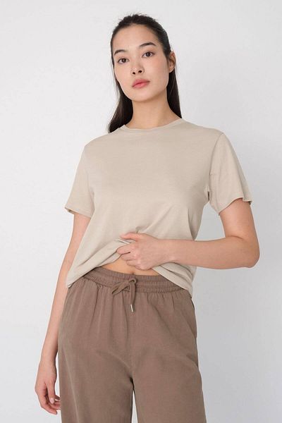 Addax Basic-T-Shirt mit Rundhalsausschnitt P1410-s11
