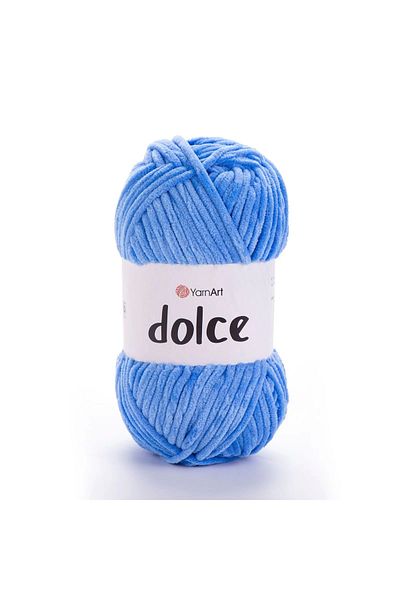 Yarnart Dolce - Βελούδινο Χειροποίητο Νήμα Πλεξίματος Μπλε-777