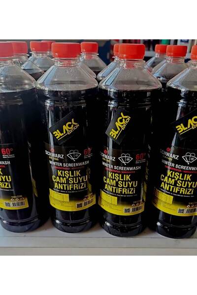 Schwarz -60 °c 1lt Black Edition Cam Suyu Antifirizi 4 Adet