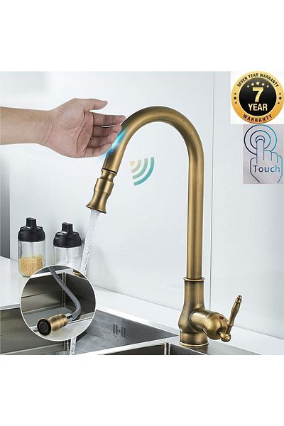 OEM Smart Touch Kitchen Sink Faucet - Imported with Ancient Spiral Fountain