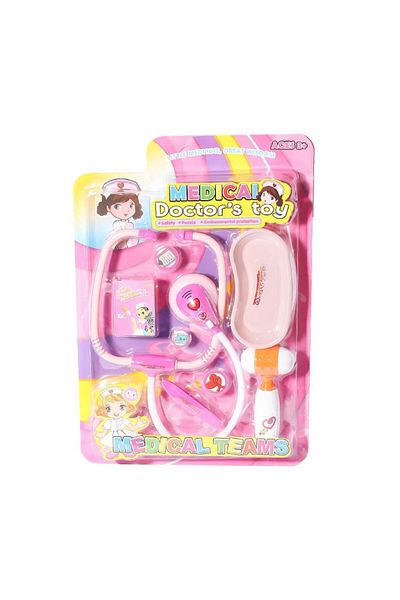 CPU ELEKTRONİK Nessiworld 66001C-16 Doctor Set with Sound and Light -Pink