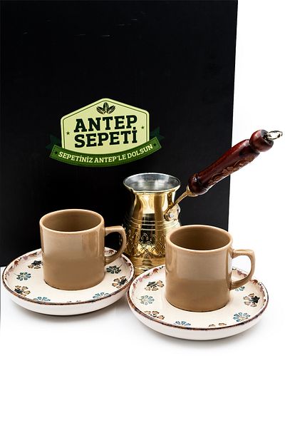 ANTEPSEPETİ Coffee Set of 2 - Gift Box Included