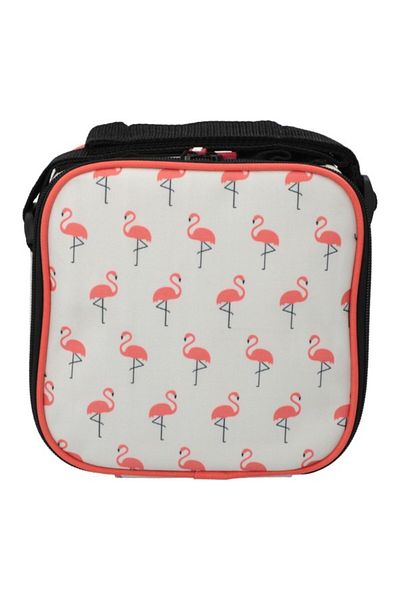 Tatay Casual Flamingo Print Lunch Bag