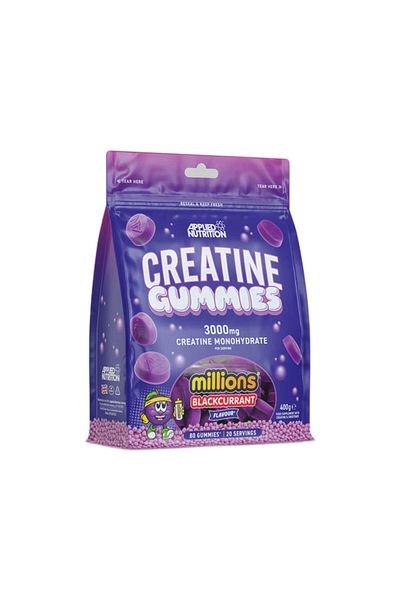 applied nutrition Creatine Gummies, Millions Blackcurant, 80 Gummies