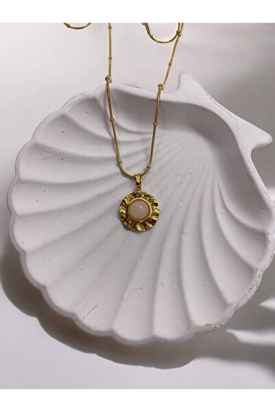 Vola Collection الصلب خمر حجر المرأة قلادة