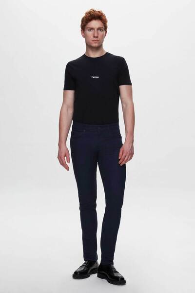 Tween Super Slim Fit Indigo Denim Pamuklu Likralı Denim Pantolon