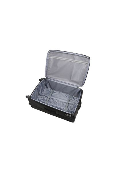 American Tourister حقيبة سفر بورتلاند سوفت سبينر كبيرة الحجم 78 سم باللون الأسود