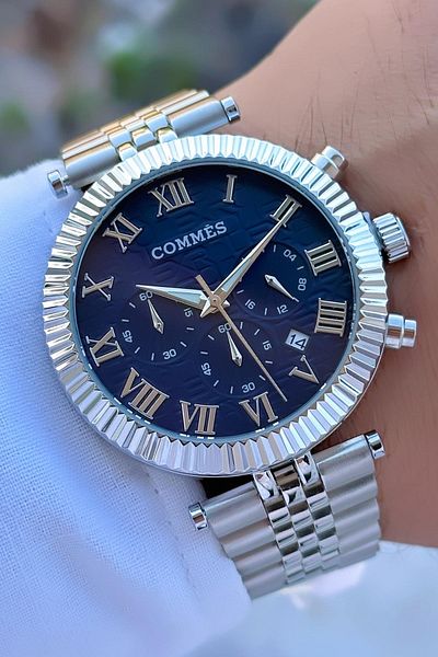 COMMES Men's Wristwatch Functions With Active Bracelet Gift