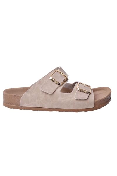 FLY SOFT S962 Bej Kadın Terlik